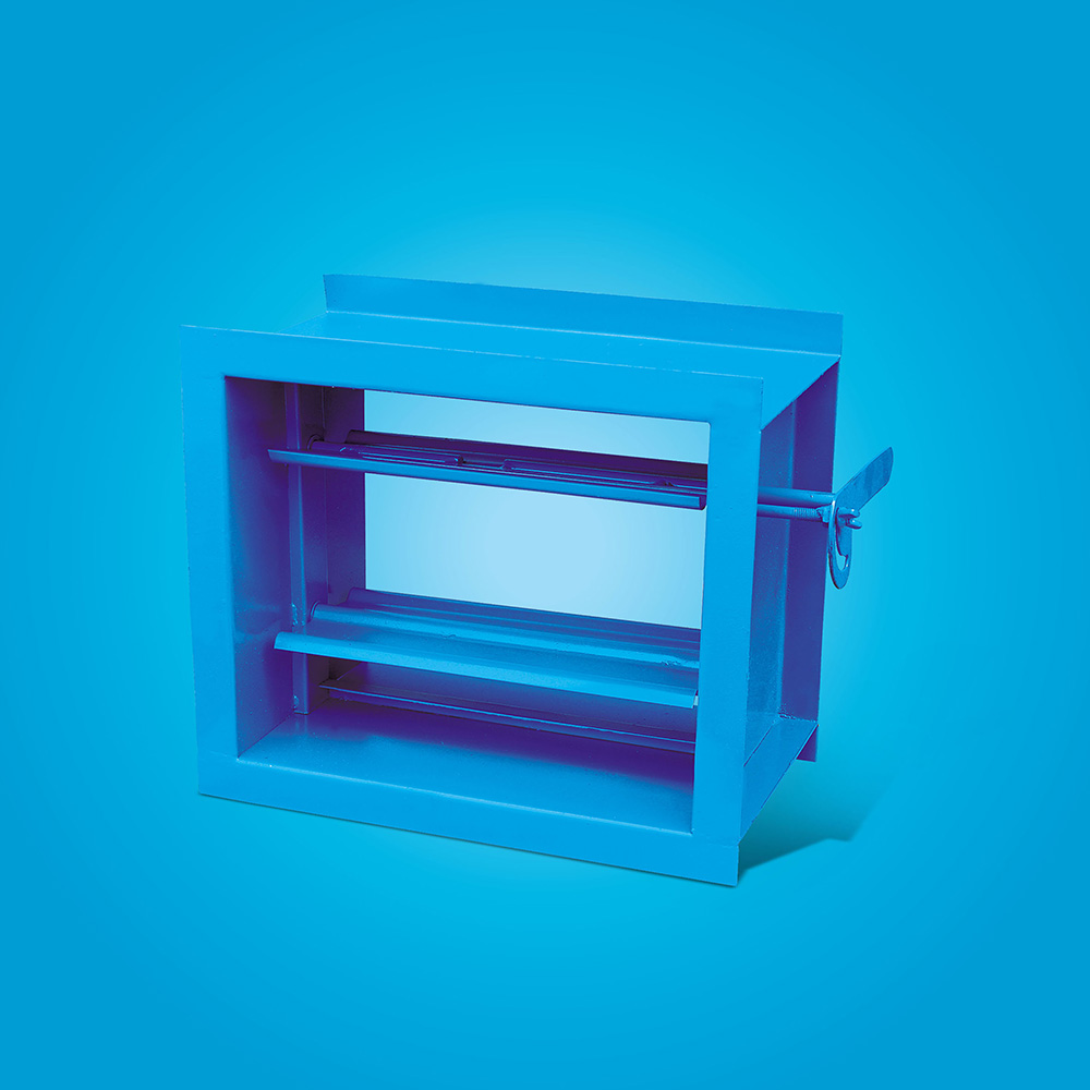手動(dòng)風(fēng)量調(diào)節(jié)閥 Air volume control damper(handle)，XYDA-A