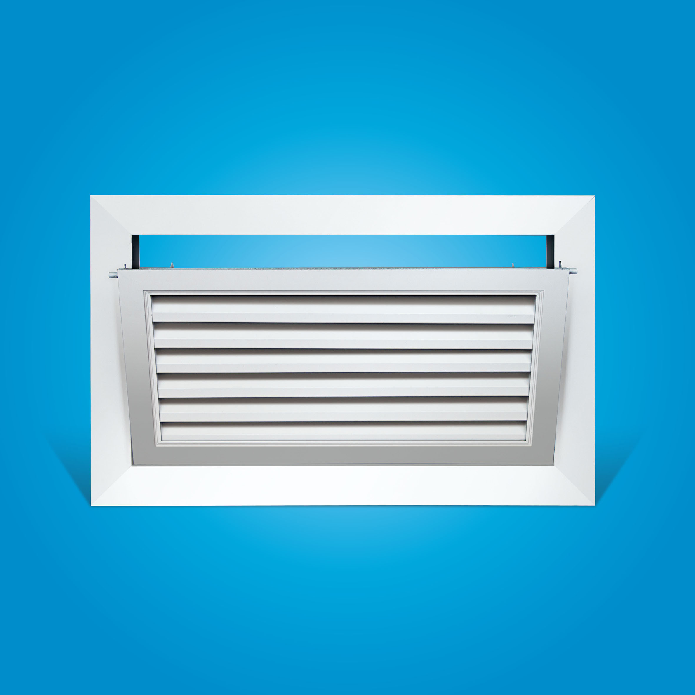 門鉸式大葉回風(fēng)口 Return air louver-hinged style