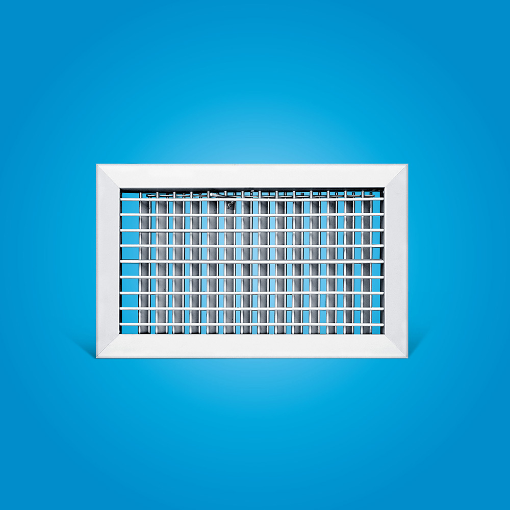 雙層連動百葉 Double deflection air grille，XYDG-B(link)